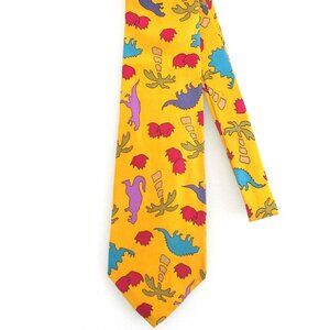 Dinosaur Men's Silk Tie